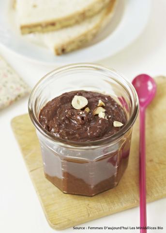 Pâte de choco aux noisettes