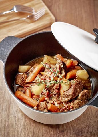 Cocotte de boeuf aux petits légumes