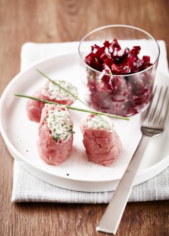 Roulades de boeuf aux herbes