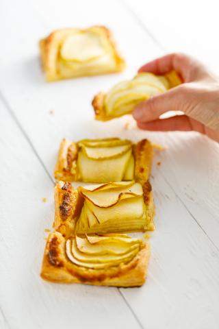 Tarte fine amandine aux pommes