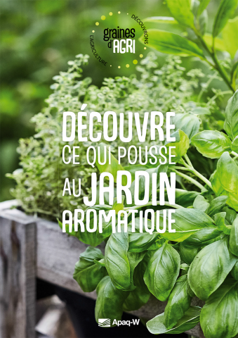 Découvre ce qui pousse au jardin aromatique