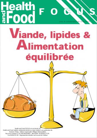 Viande, lipides & Alimentation équilibrée