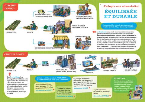 Une alimentation équilibrée et durable