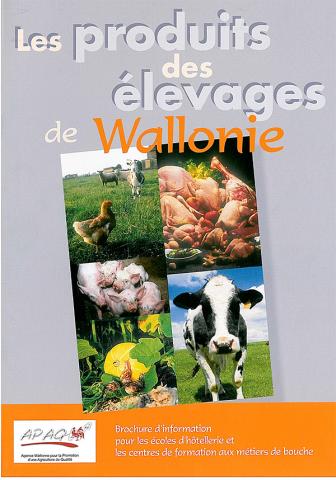 Les produits des élevages en Wallonie