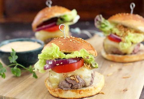 Burger maison à la Tomme de Stavelot