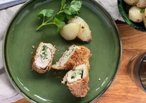 Blanc de volaille farci au fromage Boulette de Wallonie