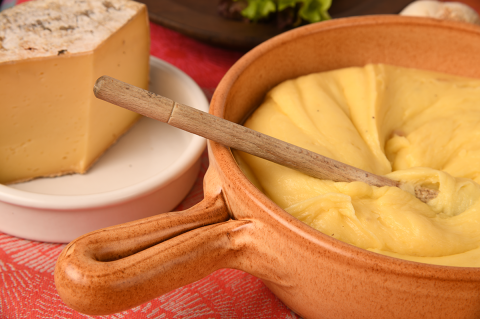 Aligot aux croûtons aillés