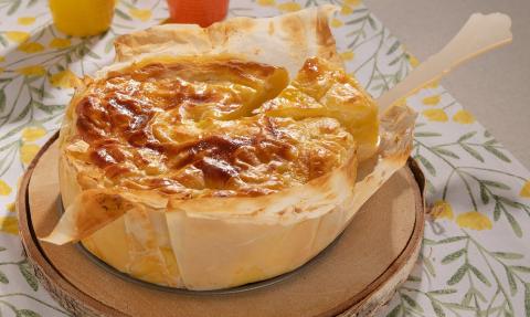 Tourte aux pommes de terre