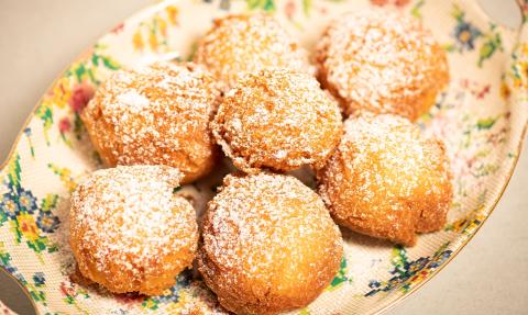 Beignets de pommes de terre sucrés