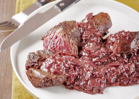 Onglet à l'échalote