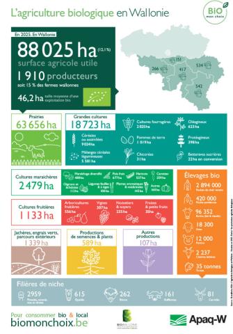 L'agriculture biologique - Les chiffres clés de 2025