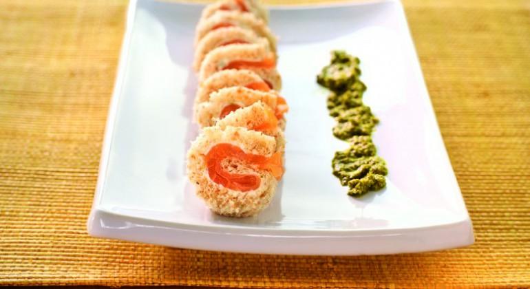 Rouleaux de pain demi-gris
