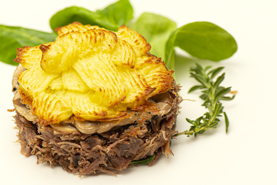 Parmentier de canard