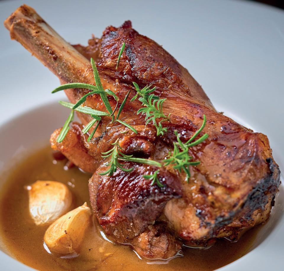 Souris d’agneau caramélisées
