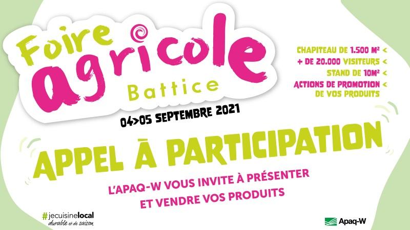 Foire agricole de Battice 2021